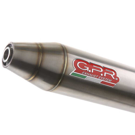 GPR EXHAUST SYSTEMS Deeptone ATV Baja 400 EFI/Supermoto 10-18 homologated slip on muffler refurbished