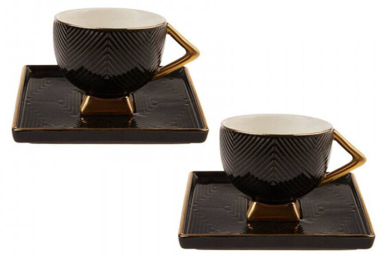 Kaffeetassenset Art Deco (2er Set)