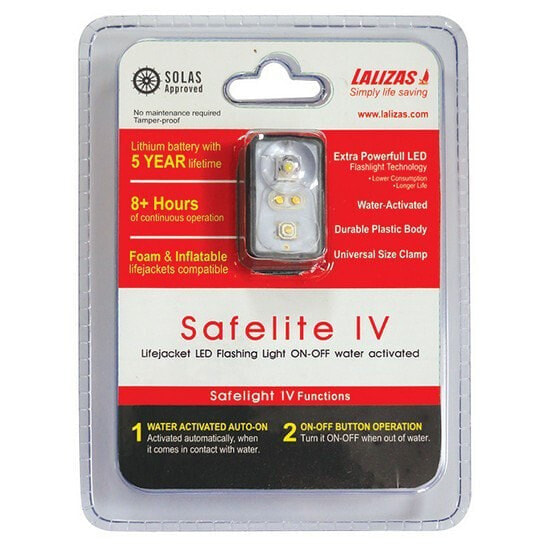 LALIZAS Safelite IV Lifejacket LED Flashing Light