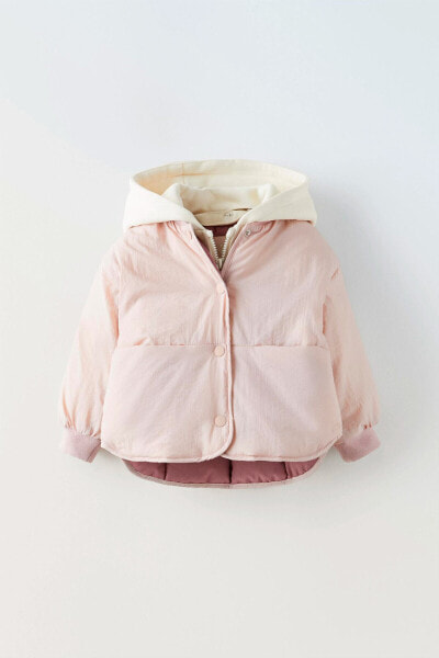 Jacket with detachable hood