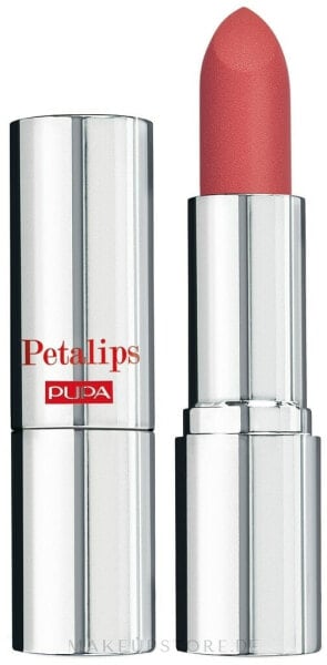 Mattierender Lippenstift - Pupa Petalips Soft Matte Lipstick 006 - Peach Flower