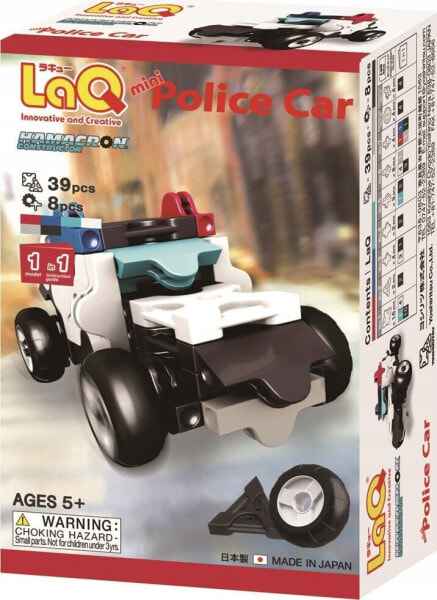 Adamigo Klocki edukacyjne Mini Police Car