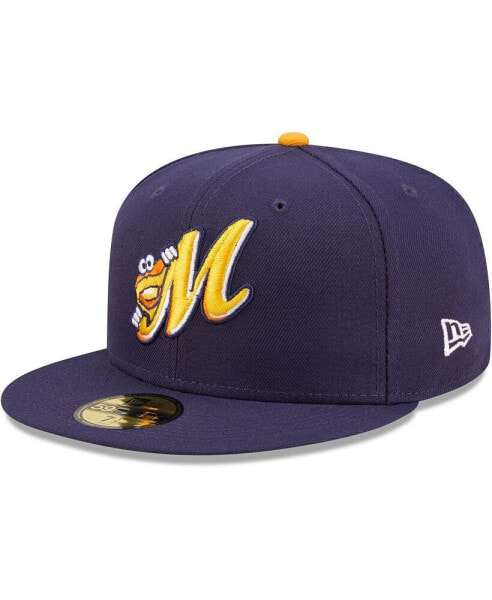 Men's Navy Montgomery Biscuits Authentic Collection 59FIFTY Fitted Hat