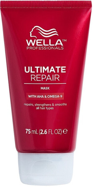 Crememaske für alle Haartypen - Wella Professionals Ultimate Repair Mask With AHA & Omega-9 30 ml