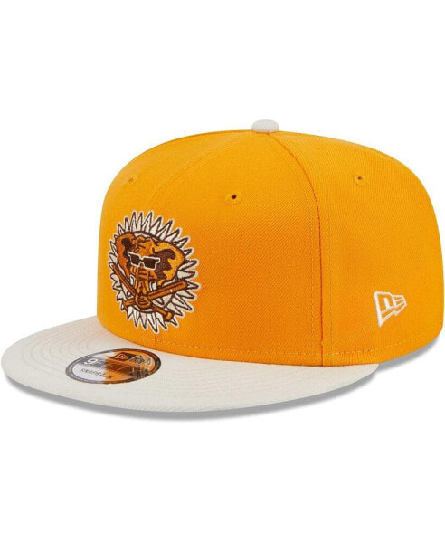 Men's Gold Oakland Athletics Tiramisu 9FIFTY Snapback Hat