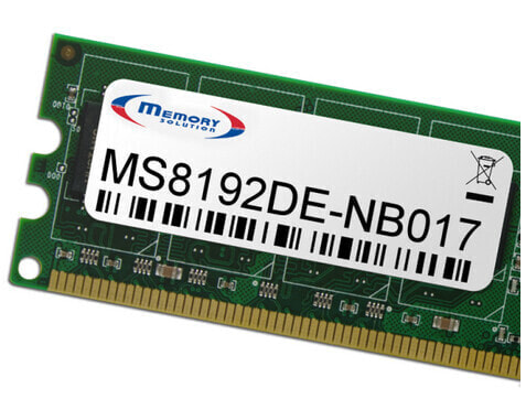 Memorysolution Memory Solution MS8192DE-NB017 - 8 GB
