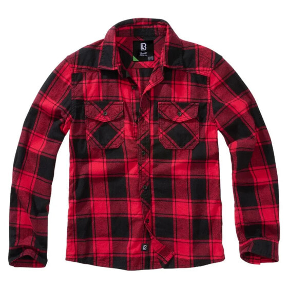 BRANDIT Check long sleeve shirt