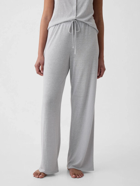 Linen-Blend PJ Pants