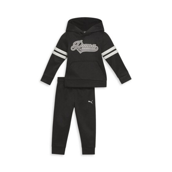 Puma TwoPiece Tech Fleece Hoodie & Jogger Set Toddler Boys Size 2 Casual Tops 8