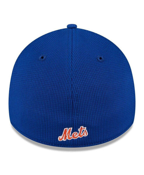 Men's White New York Mets 2024 Batting Practice 39THIRTY Flex Hat