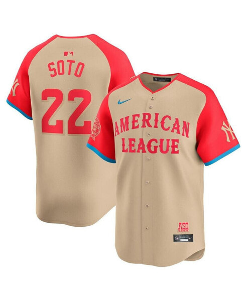 Men's Juan Soto Cream American League 2024 MLB All-Star Game Limited Player Jersey