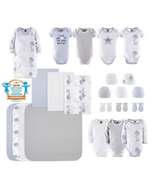 Baby Boys or Baby Girls To The Moon Gift, 23 Piece Set