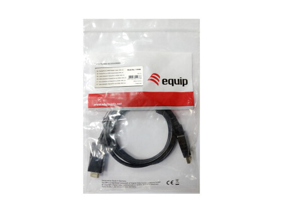 Equip DisplayPort to HDMI Adapter Cable - 3 m - 3 m - DisplayPort - HDMI - Male - Male - Straight