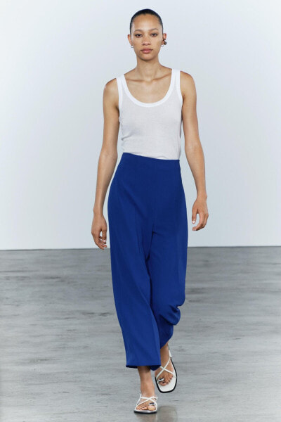 Zw collection wide-leg cropped trousers