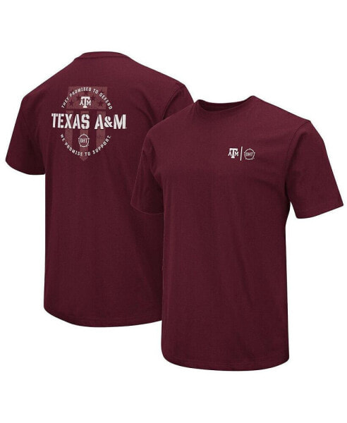 Men's Maroon Texas A&M Aggies OHT Military-Inspired Appreciation T-shirt