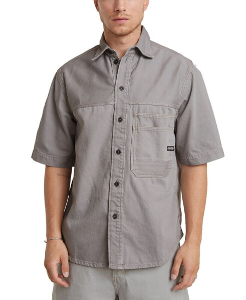 Men's Relaxed-Fit Double-Pocket Shirt