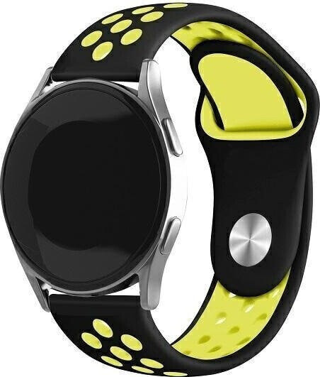 Beline Beline pasek Watch 22mm Sport Silicone czarno-żółty black/yellow box