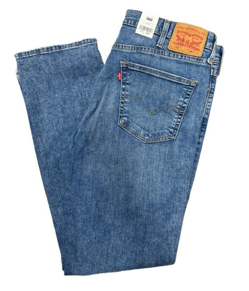 Levi's Men's 511 Slim Fit Flex Jeans Color Medium Blue Wash 045113621