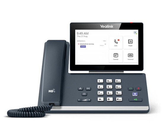 Yealink MP58 Teams Edition - IP Phone - Grey - Wired & Wireless handset - Desk/Wall - Android - LCD