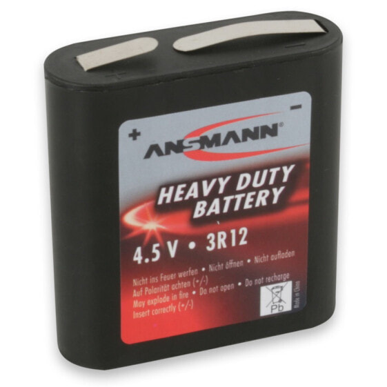 Ansmann 5013091 - Single-use battery - 4.5V - Zinc-Carbon - 4.5 V - 1 pc(s) - Black