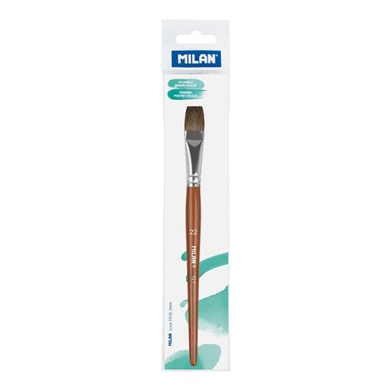 MILAN PolybaGr Flat School Paintbrush Series 121 No. 22