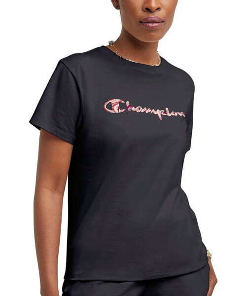 Women's Cotton Graphic Logo Classic T-Shirt