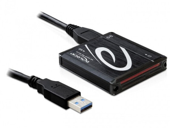 Картридер Delock USB 3.0 "All in 1" - CF - Memory Stick (MS) - microSDHC - MMC - MS Duo - MS PRO - MS PRO Duo - SD - SDHC - SDXC - xD - черный - Windows XP - Vista - 7 Mac OS 10.5 - 10.6 - Linux ex Kernel 2.6 - USB 3.2 Gen 1 (3.1 Gen 1) - в коробке - USB