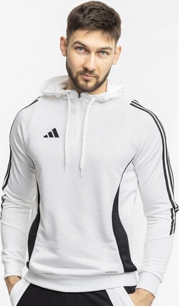 Adidas Bluza męska adidas Tiro 24 Training Hoodie biała IR9399 2XL