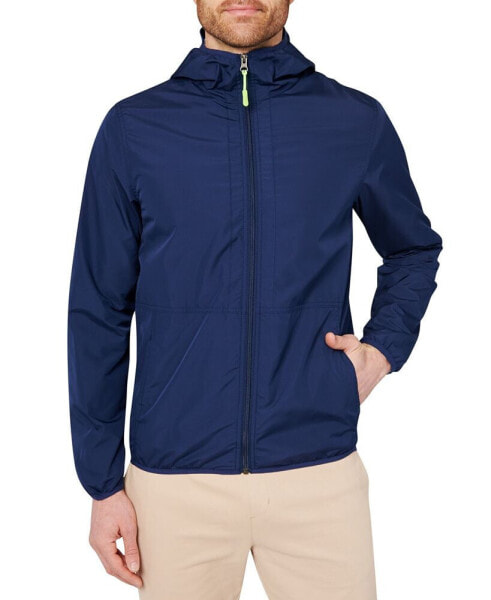 Men's Slim-Fit Solid Windbreaker