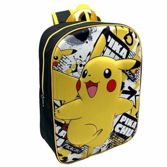 3D School Bag Pokémon Pikachu 40 x 30 x 15 cm