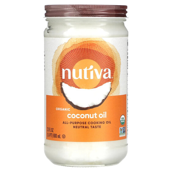 Organic Coconut Oil, 23 fl oz (680 ml)