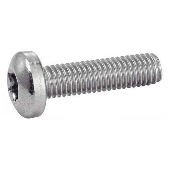 EUROMARINE ISO 14483 A4 M6x30 mm Cylindrical Head Torx Screw 25 Units