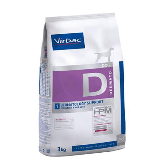 VIRBAC HPM Dermatology Support D1 12kg Dog Food