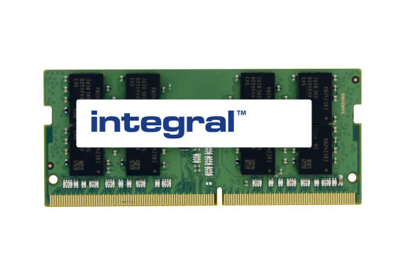 Integral IN4V16GNCLPX 16GB LAPTOP RAM MODULE DDR4 2133MHZ - 16 GB - 1 x 16 GB - DDR4 - 2133 MHz - 260-pin SO-DIMM - Black - Green