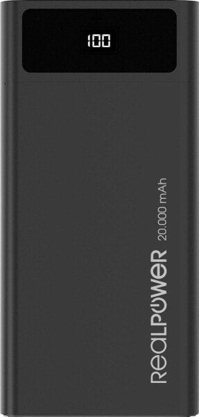 Powerbank Realpower PB-20k 20000mAh Czarny