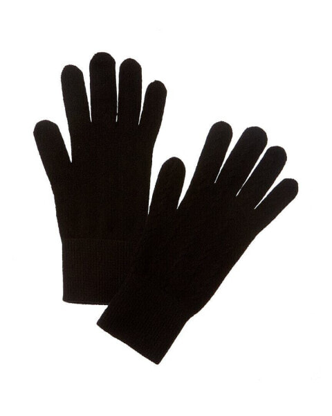 Scott & Scott London Cable Cashmere Gloves Women's