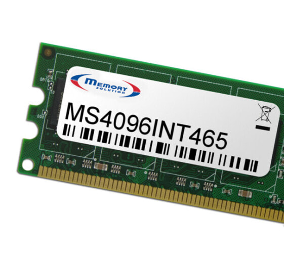 Memorysolution Memory Solution MS4096INT465 - 4 GB