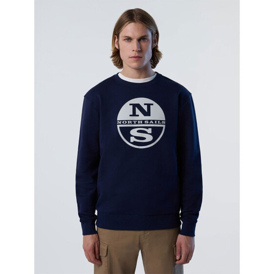 NORTH SAILS Graphic Crew Neck Sweatshirt