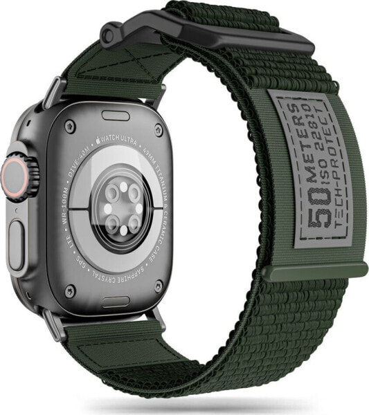 Tech-Protect TECH-PROTECT SCOUT APPLE WATCH 4 / 5 / 6 / 7 / 8 / 9 / SE / ULTRA 1 / 2 (42 / 44 / 45 / 49 MM) MILITARY GREEN