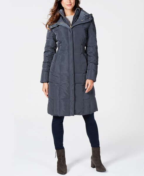 Women's Box-Quilt Down Puffer Coat