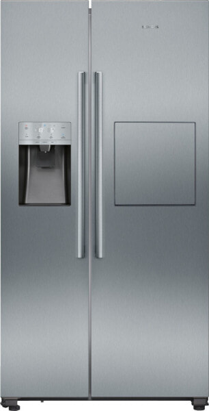 Siemens iQ500 KA93GAIEP - Freestanding - Stainless steel - American door - LED - Glass - 560 L