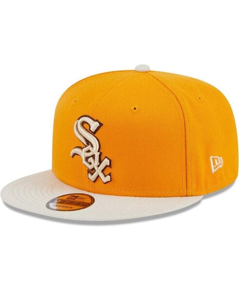 Men's Gold Chicago White Sox Tiramisu 9FIFTY Snapback Hat