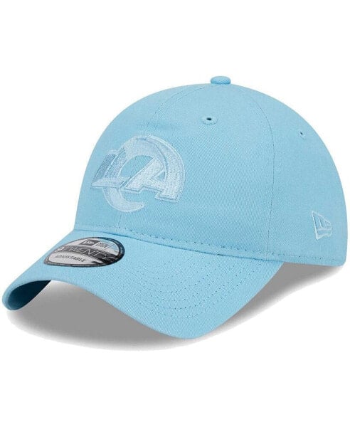 Men's Light Blue Los Angeles Rams Core Classic 2.0 Brights 9TWENTY Adjustable Hat