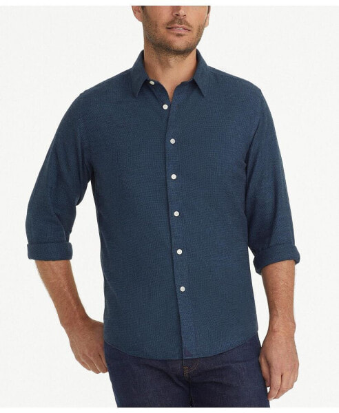 Men's Regular Fit Wrinkle-Free Veneto Button Up Shirt