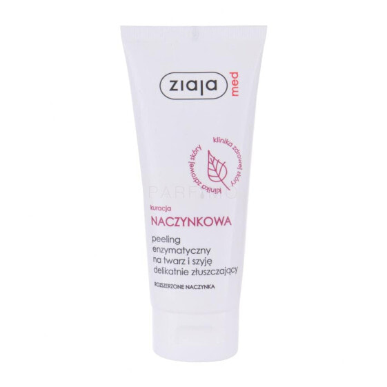 Ziaja Med Capillary Treatment Face Enzym 75 ml peeling für Frauen