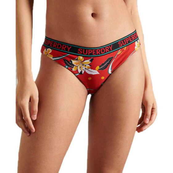 SUPERDRY Logo Surf Bikini Bikini Bottom