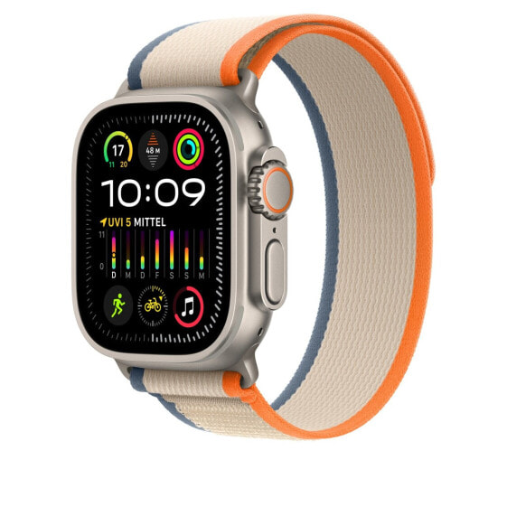 Apple Trail Loop Armband"Orange/Beige 42/44/45/49mm S/M (130-180 mm Umfang)