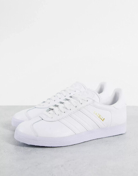 adidas Originals Gazelle trainers in triple white V144411659 weiB 48.6 LiteMF Market