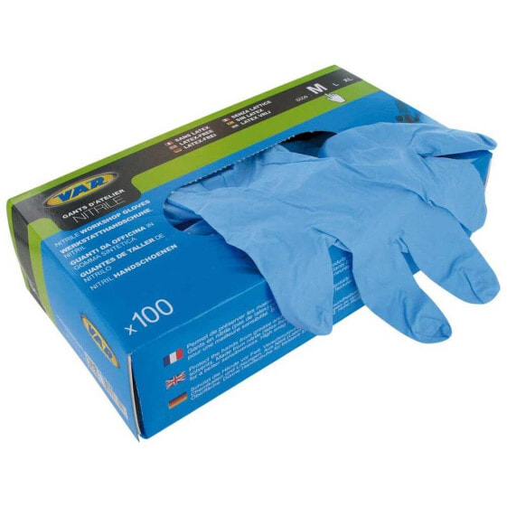 VAR Nitrile Gloves Box 100 Units Tool