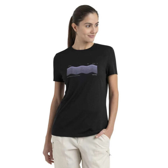 ICEBREAKER Merino 150 Tech Lite III Contour Waves short sleeve T-shirt